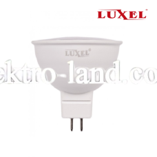 Светодиодная лампа luxel 6 w mr-16 3000k  011-H